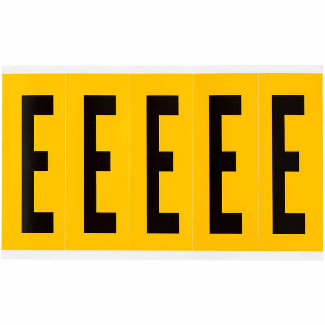 1560 Series Number and Letter Labels
