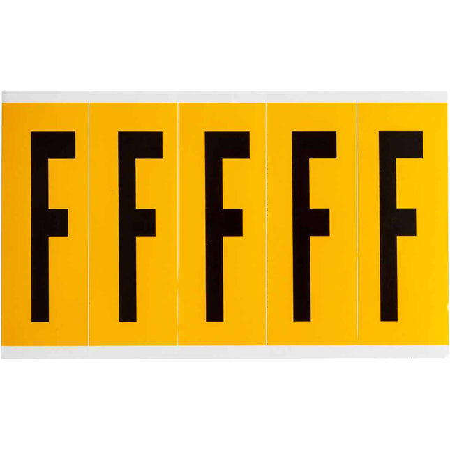 1560 Series Number and Letter Labels