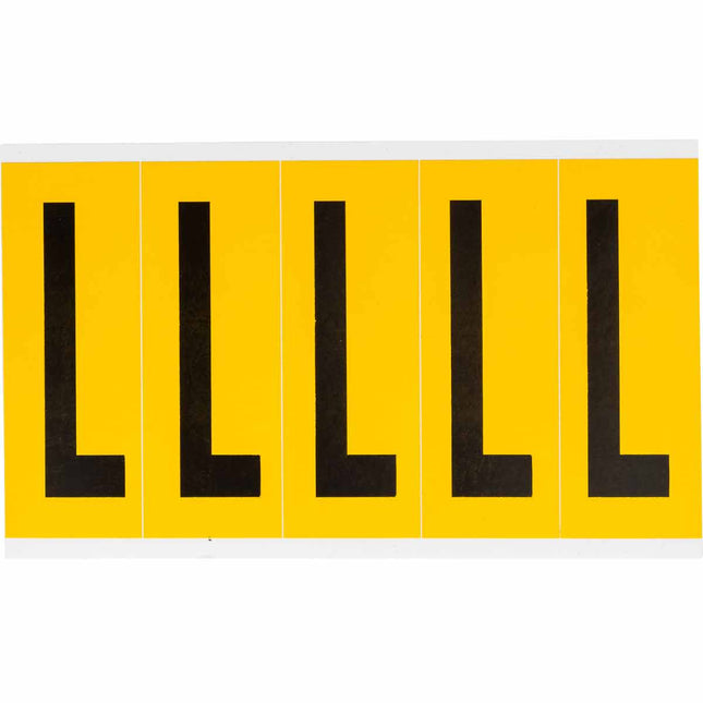 1560 Series Number and Letter Labels