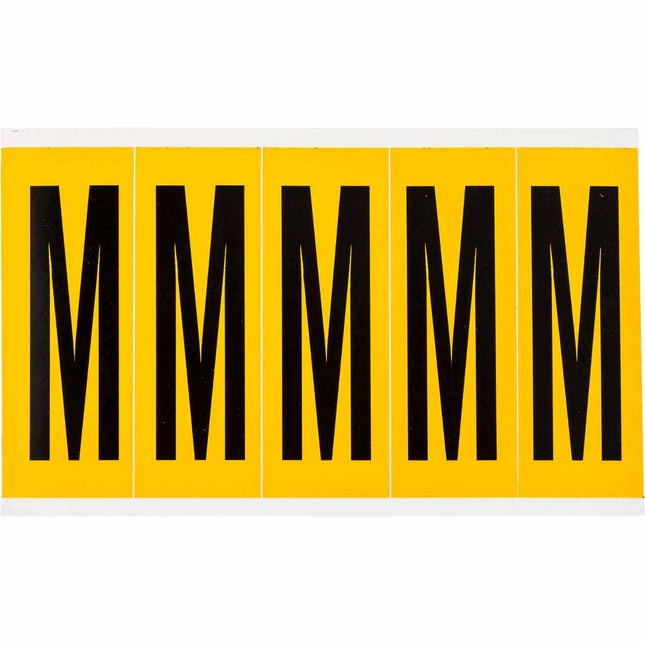 1560 Series Number and Letter Labels