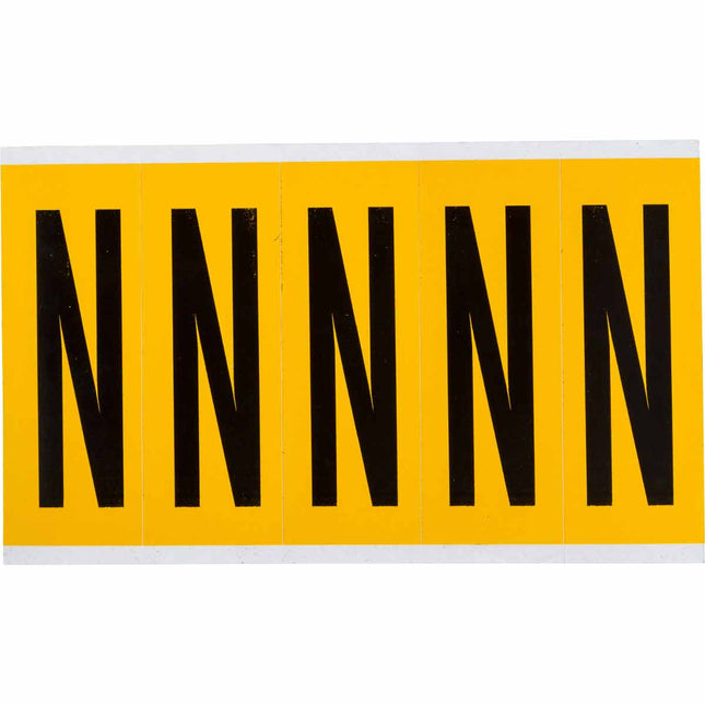 1560 Series Number and Letter Labels