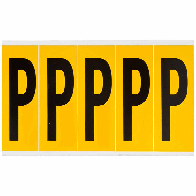 1560 Series Number and Letter Labels