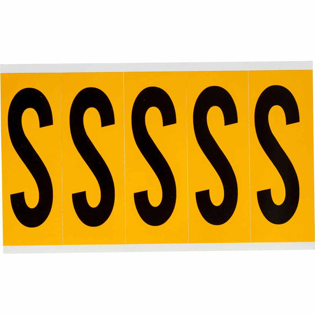 1560 Series Number and Letter Labels