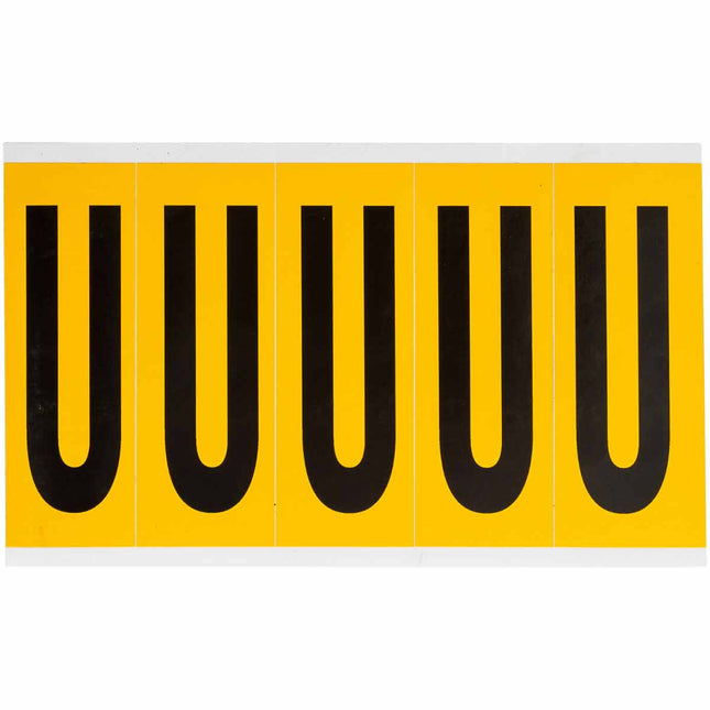 1560 Series Number and Letter Labels