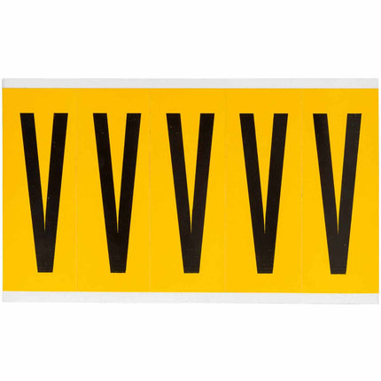 1560 Series Number and Letter Labels