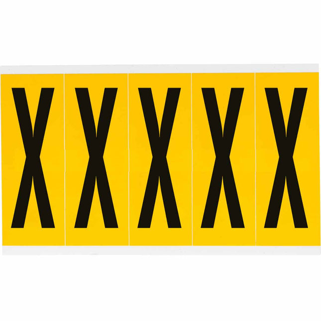 1560 Series Number and Letter Labels