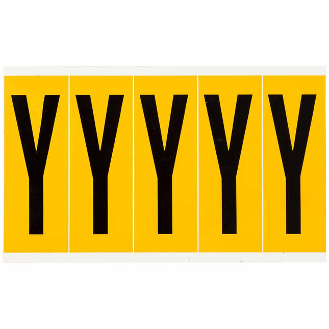 1560 Series Number and Letter Labels