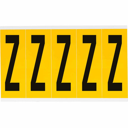 1560 Series Number and Letter Labels