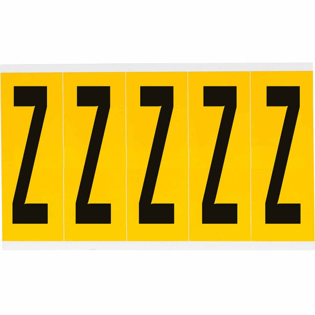 1560 Series Number and Letter Labels