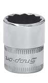 TMMD13Snap-Onمقبس Snap-on بقياس 1/4 بوصة 12 نقطة متري 13 ملم Flank Drive ضحل