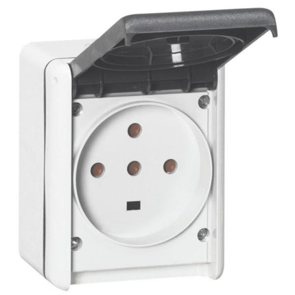 055877Legrandمقبس Legrand Plexo IP44 32A 3P+N+E رمادي