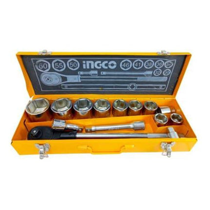 HKTS034151INGCO15pcs 3/4" Dr.socket - Set