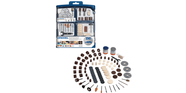 Dremel 150-Piece Multipurpose Accessory Set , 2615s724ja