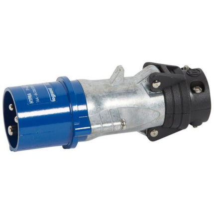 052142Legrandقابس مستقيم Hypra من Legrand IP44 16A 2P+E معدني