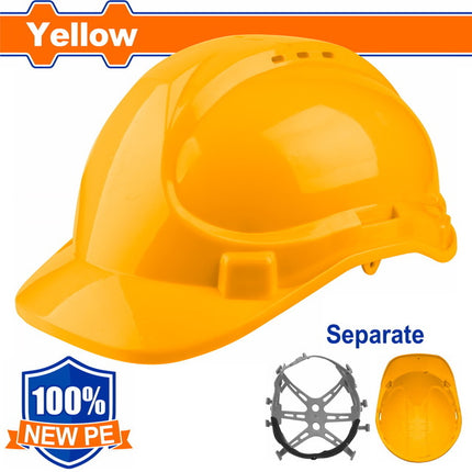 WSH1302Wadfow خوذة أمان صفراء WADFOW WSH1302