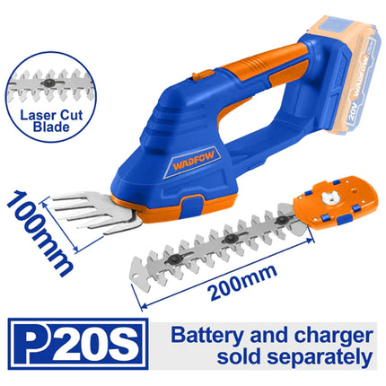 WJC1520Wadfowمقص الحديقة الليثيوم أيون 20 فولت من وادف