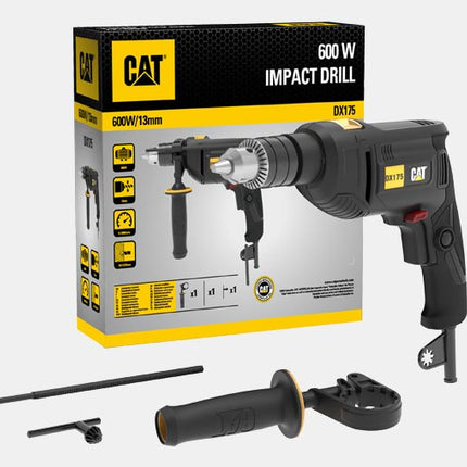 Caterpillar Impact Drill 600W 13mm | DX175