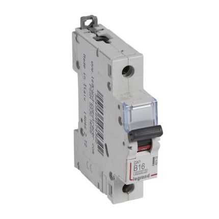 407432Legrandقاطع دارة Legrand DX3 أحادي القطب 16A منحنى B