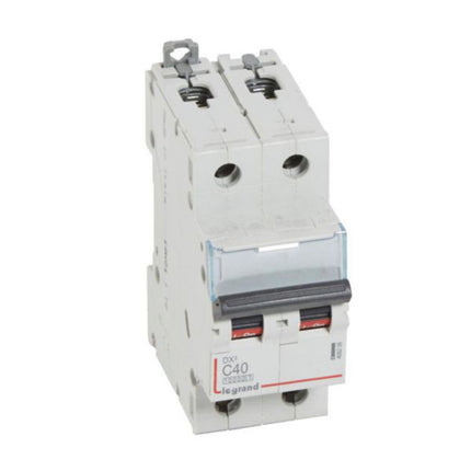 409206Legrandقاطع دورة كهربائي ليجراند DX3 ثنائي القطب 40A منحنى C