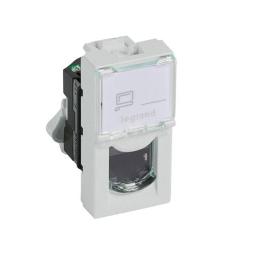 572907LegrandArteor مقبس RJ45 الفئة 5e FTP وحدة واحدة ألومنيوم ناعم