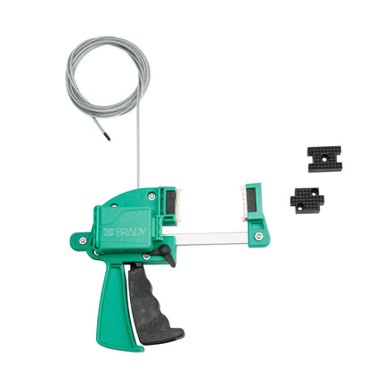 Clamping Cable Lockout  Green