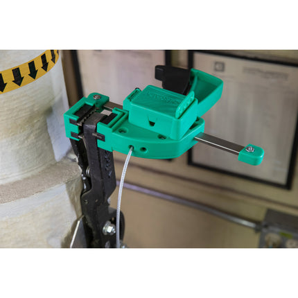 Clamping Cable Lockout  Green