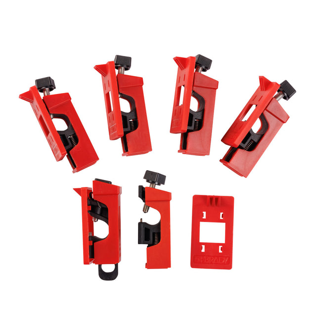 Clamping Circuit Breaker Lockout  120277 Volt 6 Pack