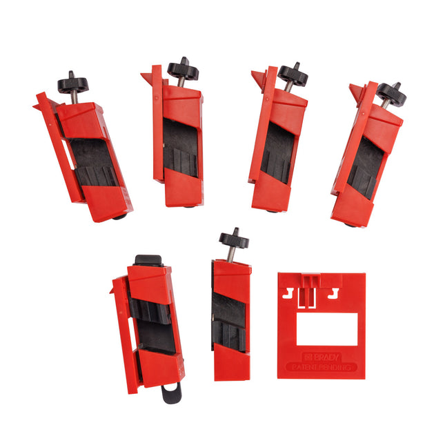 Clamping Circuit Breaker Lockout  480600 Volt 6 Pack