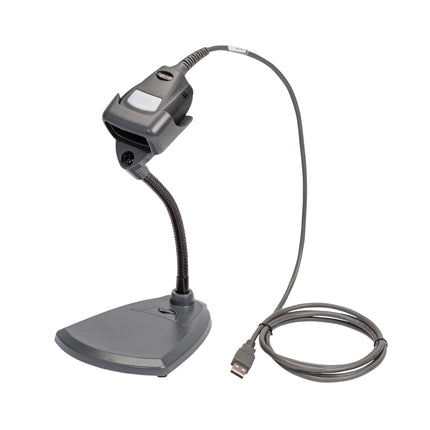CR1100 Handheld Wired Barcode Reader with Stand  1D 2D QR Code