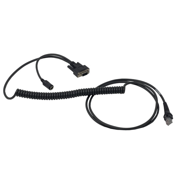 Coiled 25 m RS232 Cable for Code Readers