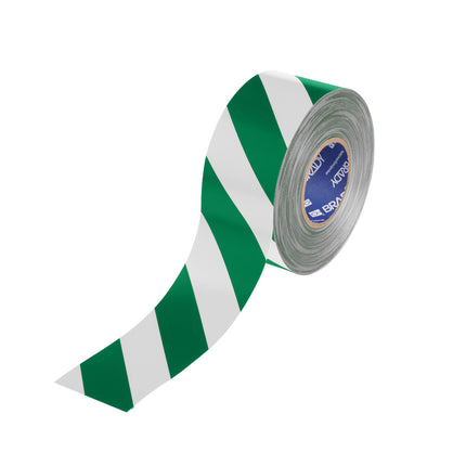 ToughStripe Max Striped Floor Tape  7620 mm GreenWhite
