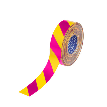 ToughStripe Max Striped Floor Tape  5080 mm MagentaYellow