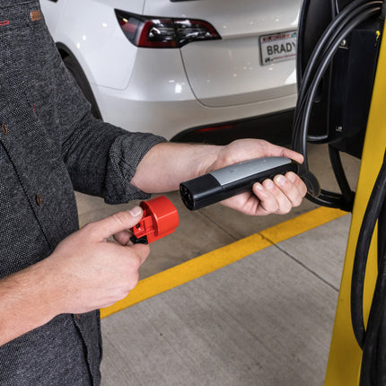 EV Charging Plug Lockout NACS