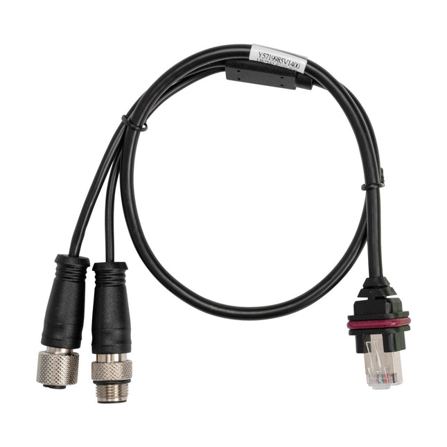 Power and Comms Connect Cable  RJ50 to 12 Male and M12 Female 05 m