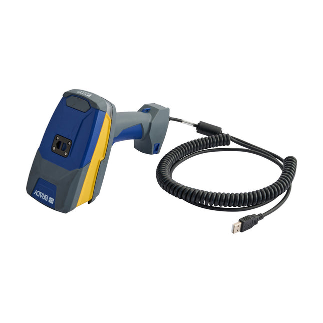 V2200 Industrial Wired Barcode Reader  USBA 3m Coiled Cable