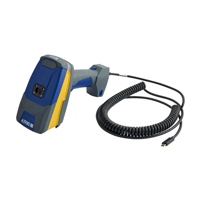 V2200 Industrial Wired Barcode Reader  USBC 3m Coiled Cable
