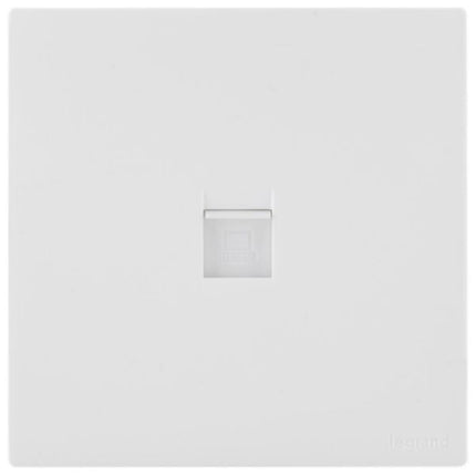 MEC43018WHLegrandمقبس Obria RJ45 الفئة 6 UTP أبيض من Legrand