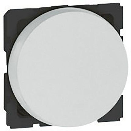 573142Legrandمفتاح أرتيور أحادي الاتجاه 20AX 250V دائري 2 وحدات ألومنيوم ناعم