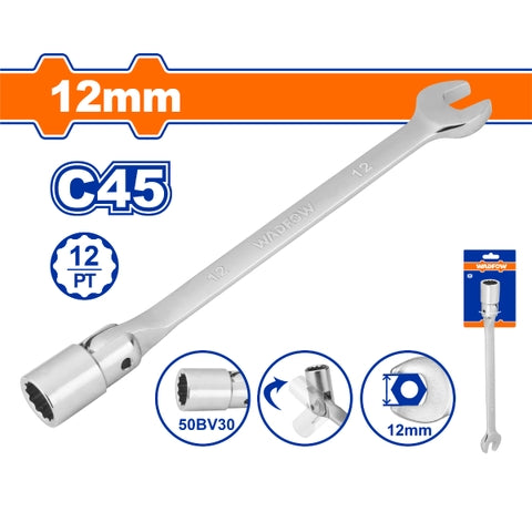 WTH1E12Wadfow مفتاح سوكيت مرن 12 مم من وادفوو