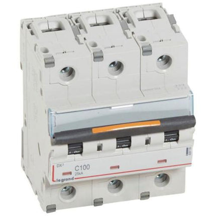 409789Legrandقاطع الدائرة الكهربائية ثلاثي الأقطاب Legrand DX3 بقوة 100A منحنى C