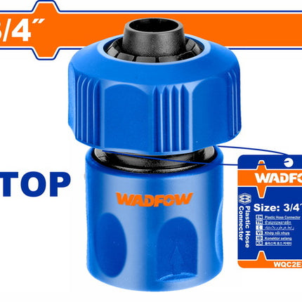 WQC2E34Wadfow وصلة خرطوم بلاستيكية WADFOW 3/4"