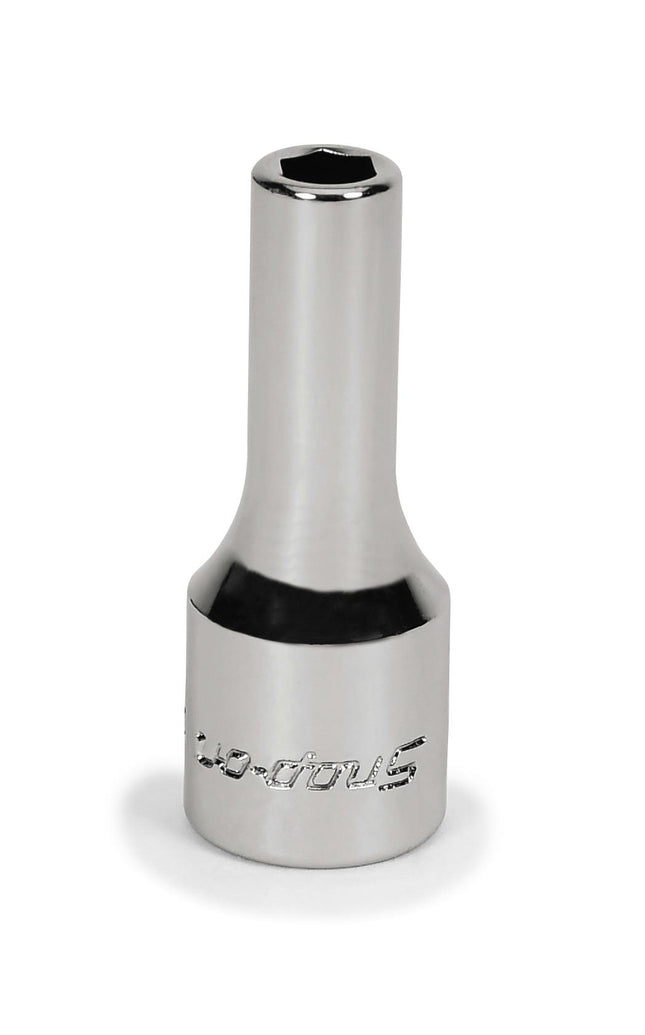 TMS04Snap-Onمقبس Snap-on بقيادة 1/4 بوصة 6 نقاط SAE 1/8 بوصة Flank Drive نصف عميق