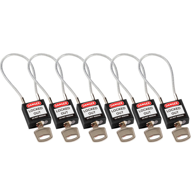 Compact Cable Padlocks