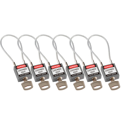 Compact Cable Padlocks