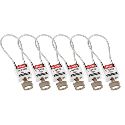 Compact Cable Padlocks