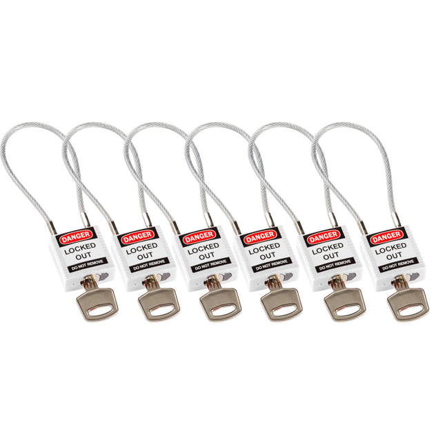 Compact Cable Padlocks
