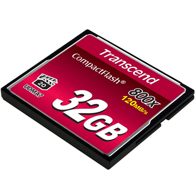 Transcend Flash memory card 32 GB 800x CompactFlash