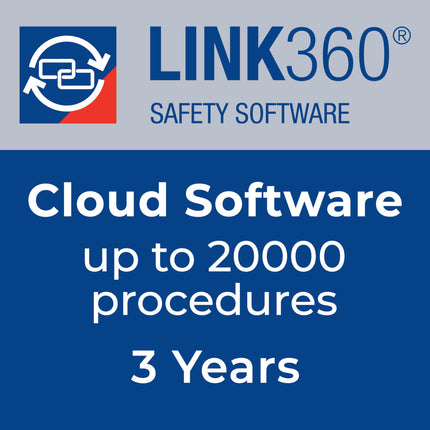 Link360 Cloud Software up to 20000 procedures for 3 years