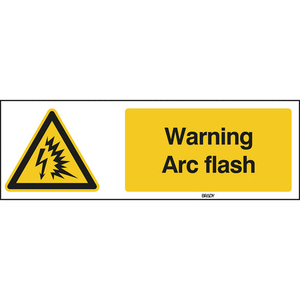 ISO Safety Sign  Warning Arc flash