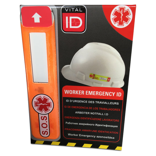 Worker Emergency ID Tag  SOS